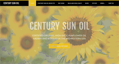 Desktop Screenshot of centurysunoil.com